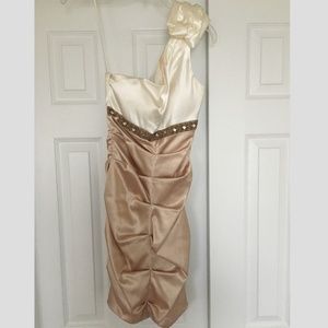 Single Strap Formal Dress